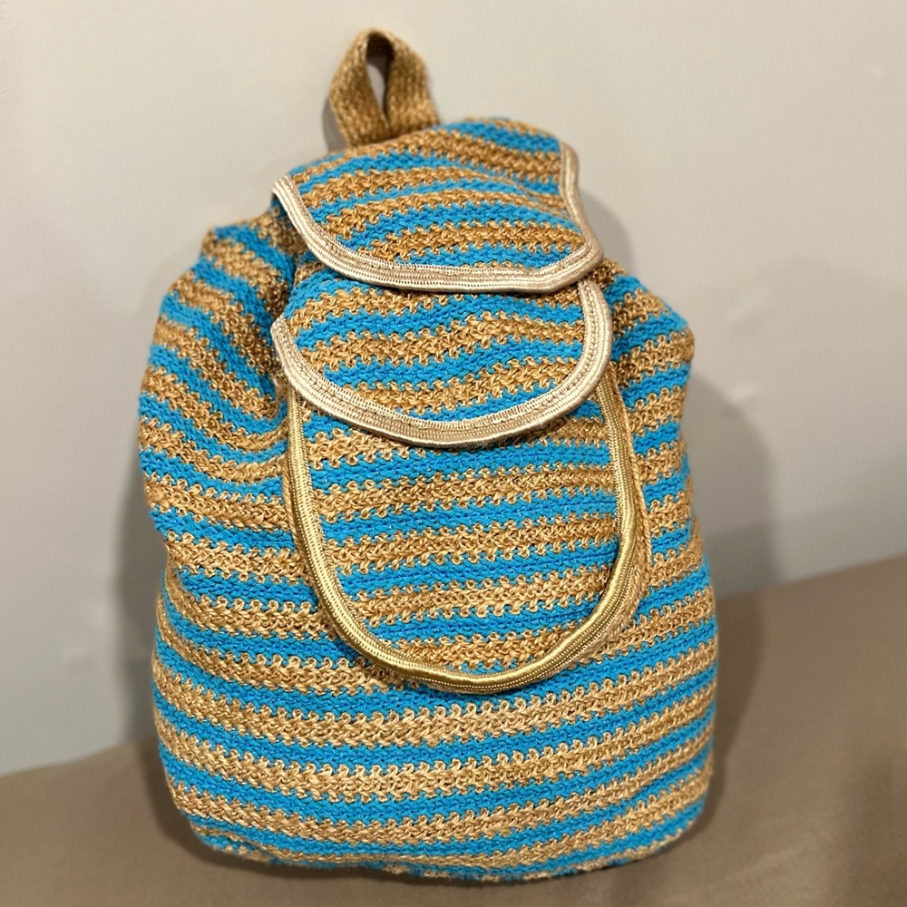 Large artisanal back pack made in Mexico